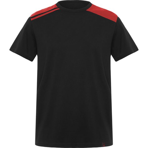 camiseta expedition/negro/rojo