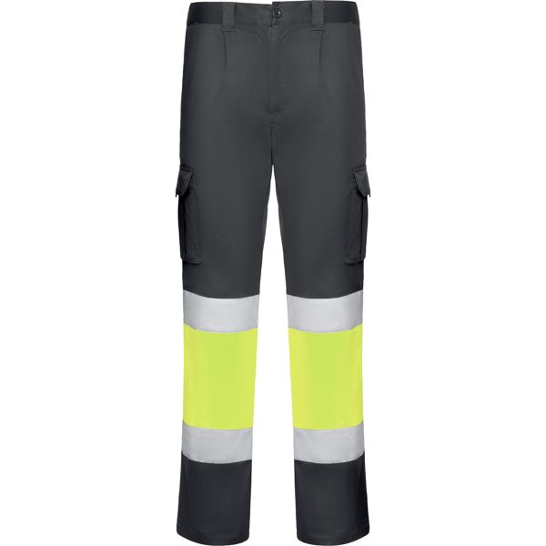 pantalón daily/plomo/amarillo fluor