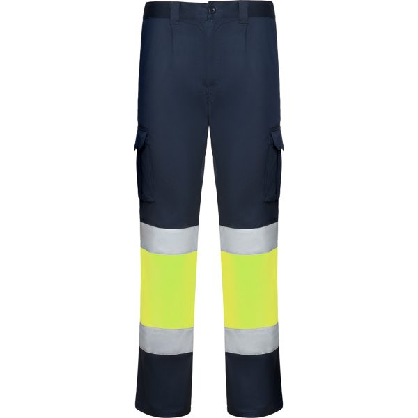 pantalon daily/marino/amarillo fluor