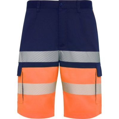 Bermuda Lada/Naranja Fluor/Marino