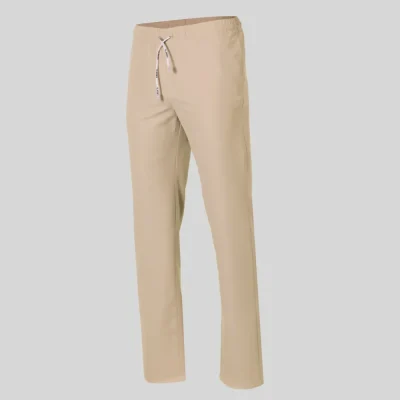 PANTALON UNISEX GOMA+CORDON EXTERIOR MICROFIBRA/arena