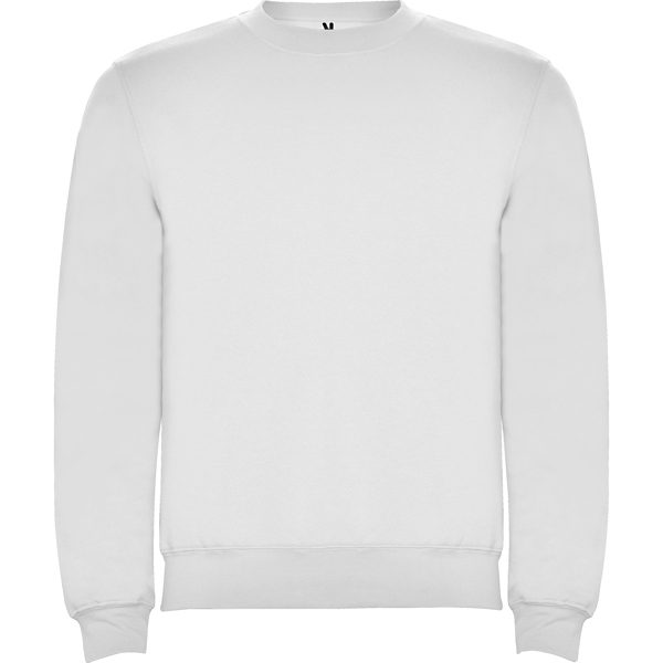 sudadera clasica/blanco