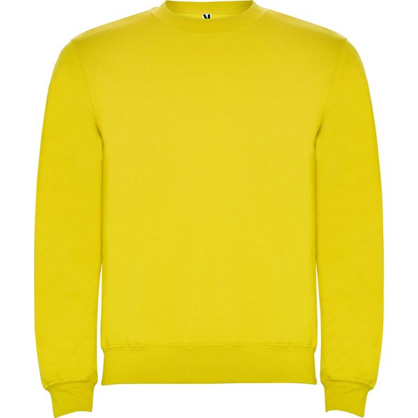 sudadera clasica/amarillo