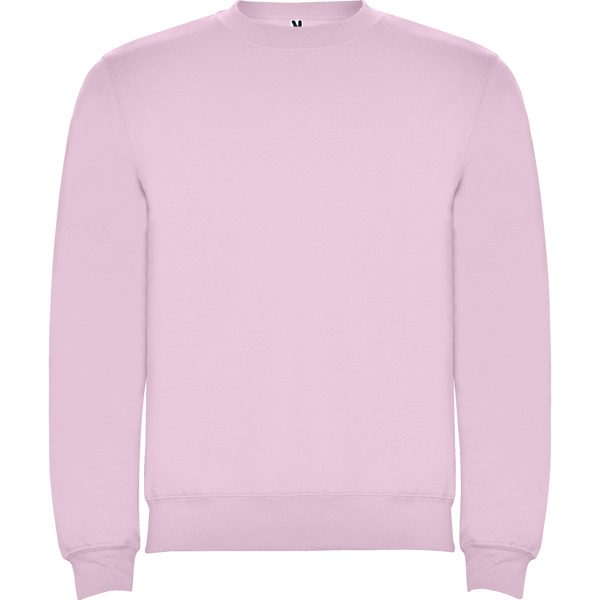 sudadera clasica/rosa claro