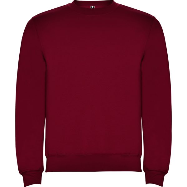sudadera clasica/granate