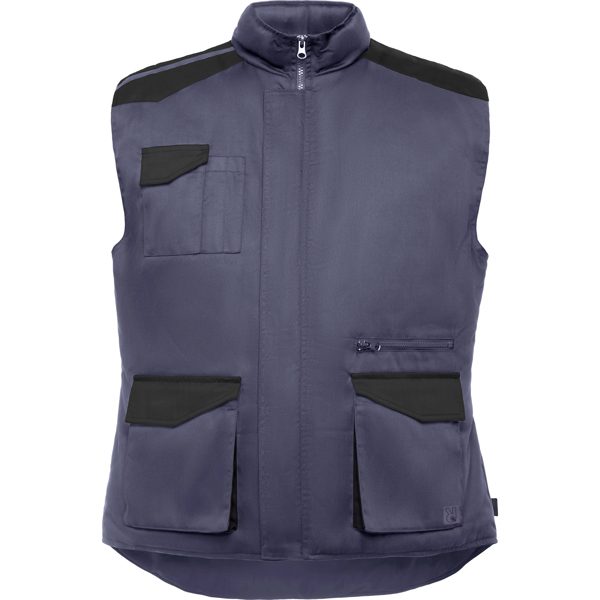 chaleco armada/plomo/negro